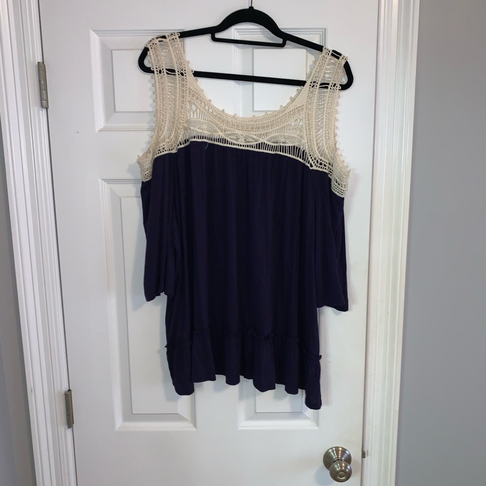 3x off the shoulder top